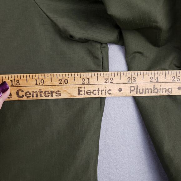 Y2K Hollister Men's Size M All Weather Jacket Olive Green Utility Gorpcore - Picture 3 of 12